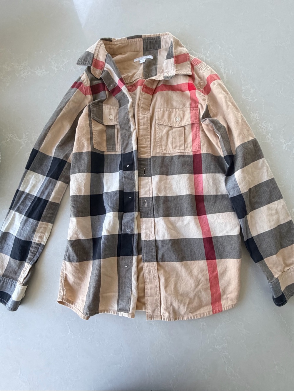 Burberry Children’s Dress Shirt 14Y (fits adult women)